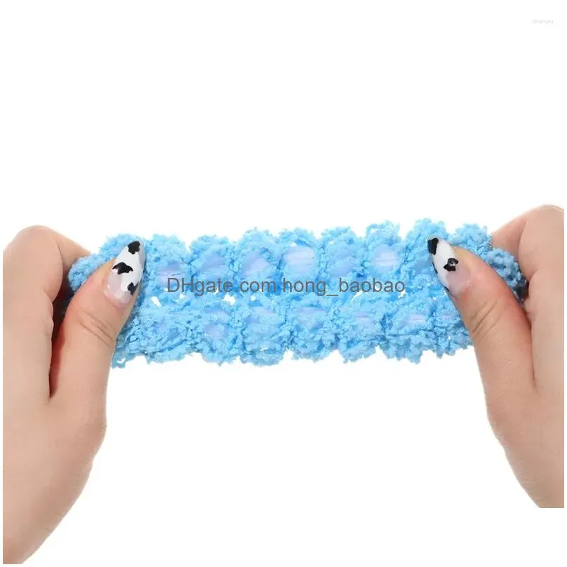 hair accessories fashion colorful luminous plush ropes women girls ponytail holder headwear scrunchies elastic bands