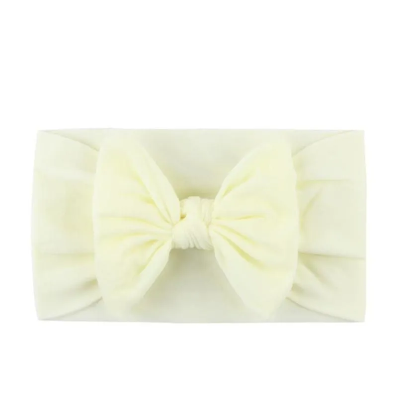 Hair Accessories Baby Hairband Soft Comfortable Nylon Bow Headbands Childrens Accessories Cute Princess Headband Drop Delivery Baby, K Dh1Cy
