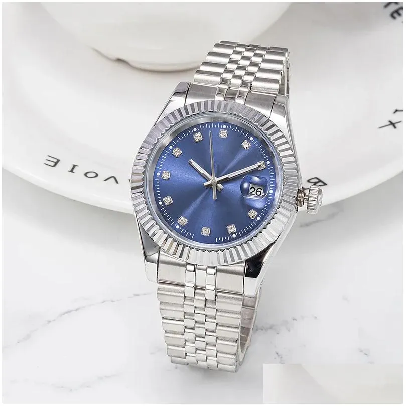 Men and women automatic mechanical watch 41/36/28MM all-stainless steel sapphire waterproof luminous couple watch