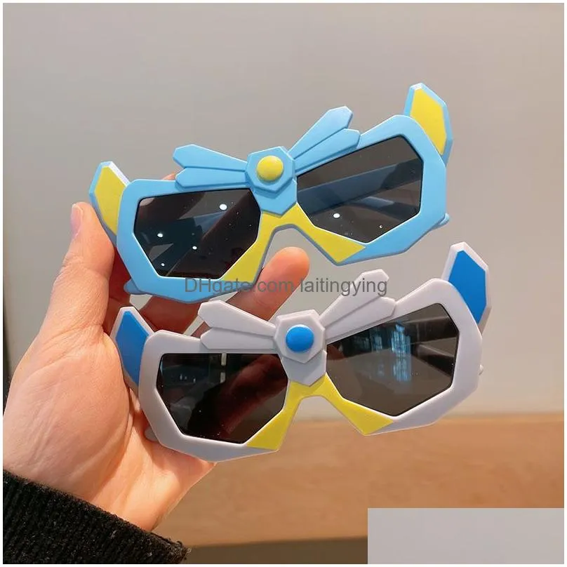 cartoon children sunglasses boys girls sun glasses cool uv personalised sunglasses party supplies summer essentials a1 dhs