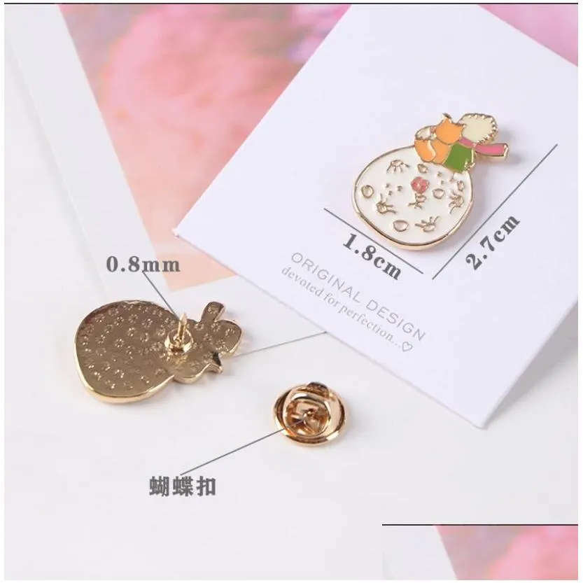 Other Fashion Accessories Howls Moving Castle Sophie And Howl Enamel Pin Manga Badge Brooch Backpack Decoration Jewelry Drop Delivery