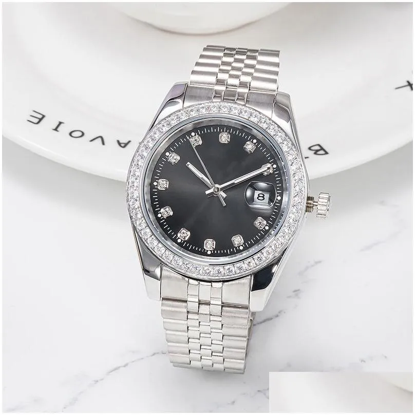 Men and women automatic mechanical watch 41/36/28MM all-stainless steel sapphire waterproof luminous couple watch