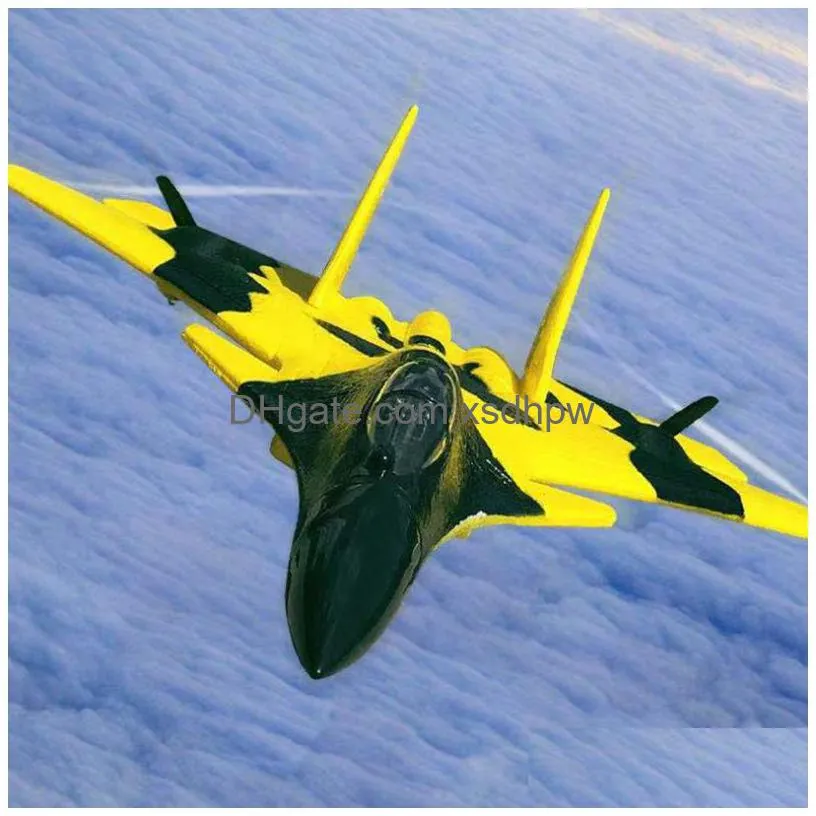 electric/rc aircraft rc plane su-35 with led lights remote control flying model glider aircraft 2.4g fighter hobby airplane epp foam toys kids gift