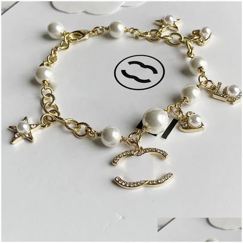 Bracelet Designer Bracelet Charm Bracelets for Women Pearls Fashion Trend Ornaments Bracelets Party Birthday Gifts