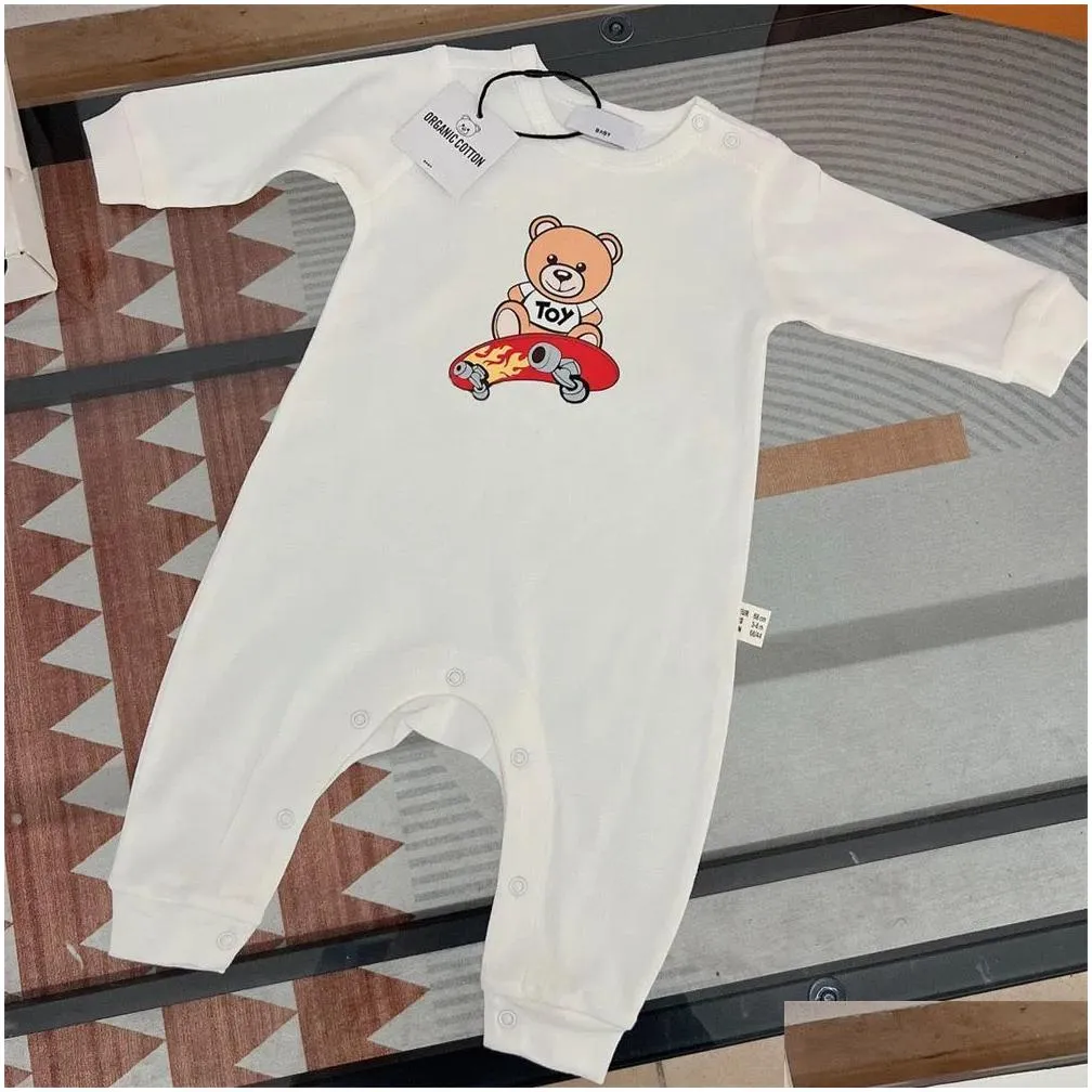 Rompers Rompers For Infant Newborn Baby Girl Brand Cartoon Costume Cotton Clothes Jumpsuit Kids Bodysuit Babies Romper Outfit Drop Del Dhfbr