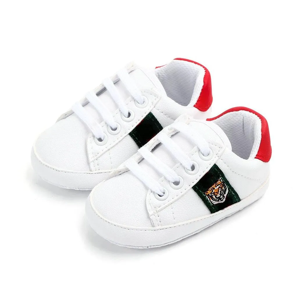 First Walkers Autumn Baby Boys Girls Fashion Sneakers Soft Sole Infant Toddler First Walkers Sport Drop Delivery Baby, Kids Maternity Dhv48