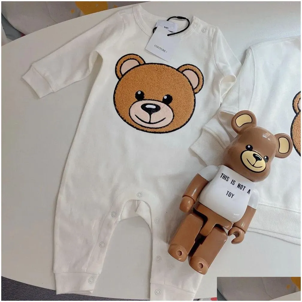 Rompers Rompers For Infant Newborn Baby Girl Brand Cartoon Costume Cotton Clothes Jumpsuit Kids Bodysuit Babies Romper Outfit Drop Del Dhfbr