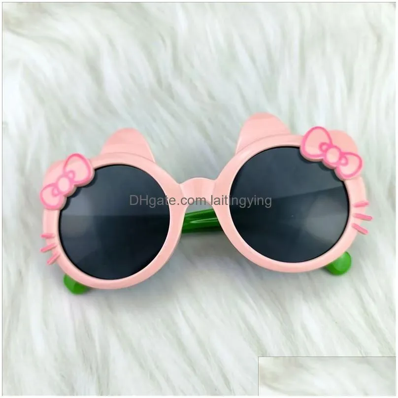 cartoon kids sunglasses toddler sun shade goggles boys girls uv cool kawaii summer essentials dhs