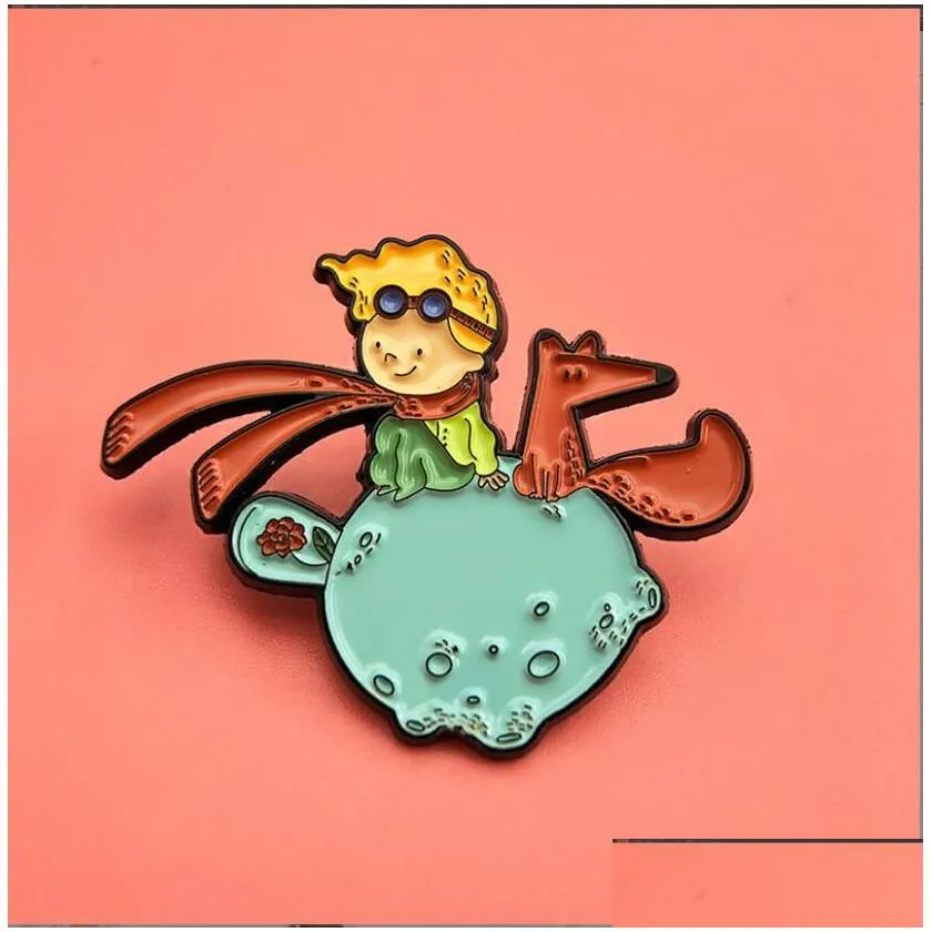 Other Fashion Accessories Howls Moving Castle Sophie And Howl Enamel Pin Manga Badge Brooch Backpack Decoration Jewelry Drop Delivery