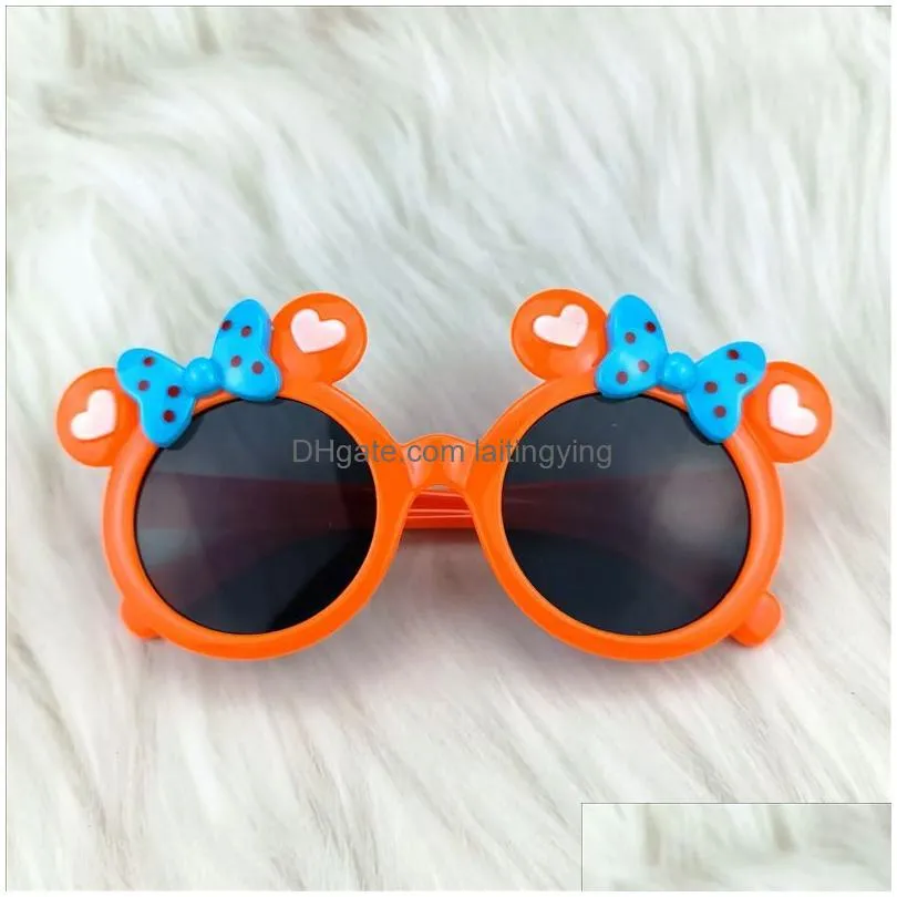 cartoon kids sunglasses toddler sun shade goggles boys girls uv cool kawaii summer essentials dhs