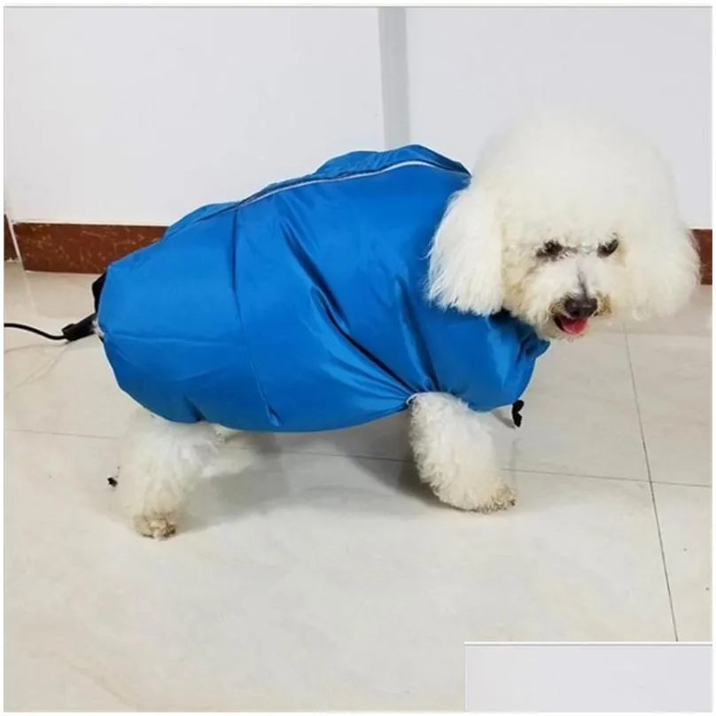 Dog Apparel Dog Apparel S/M/L Portable Pet Drying Bag Folding Dogs Hair Dryer Blow Grooming Dry Cat Supplies Drop Delivery Home Garden Dhmgd