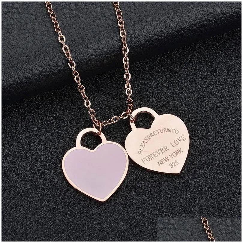 Pendant Necklaces Gold Necklace For Women Trendy Jewlery Bracelets Designer Costume Cute Necklaces Fashion Luxurious Jewellery Custom Dhiac