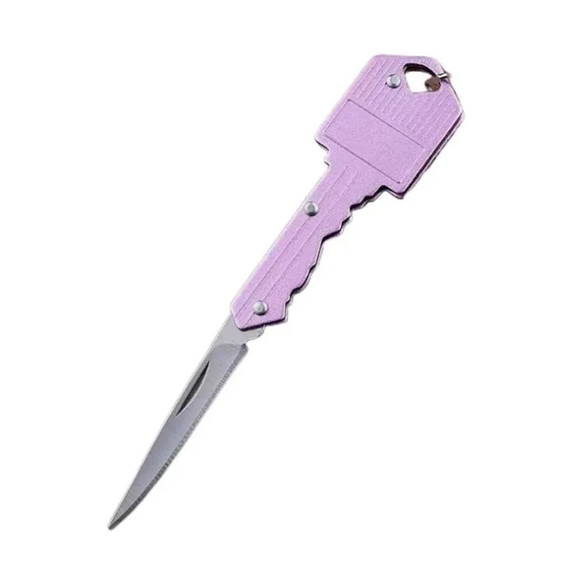 self defense keychains designer knife keychain mini pocket knives stainless folding knife key chain outdoor camping hunting tactical combat knifes survival