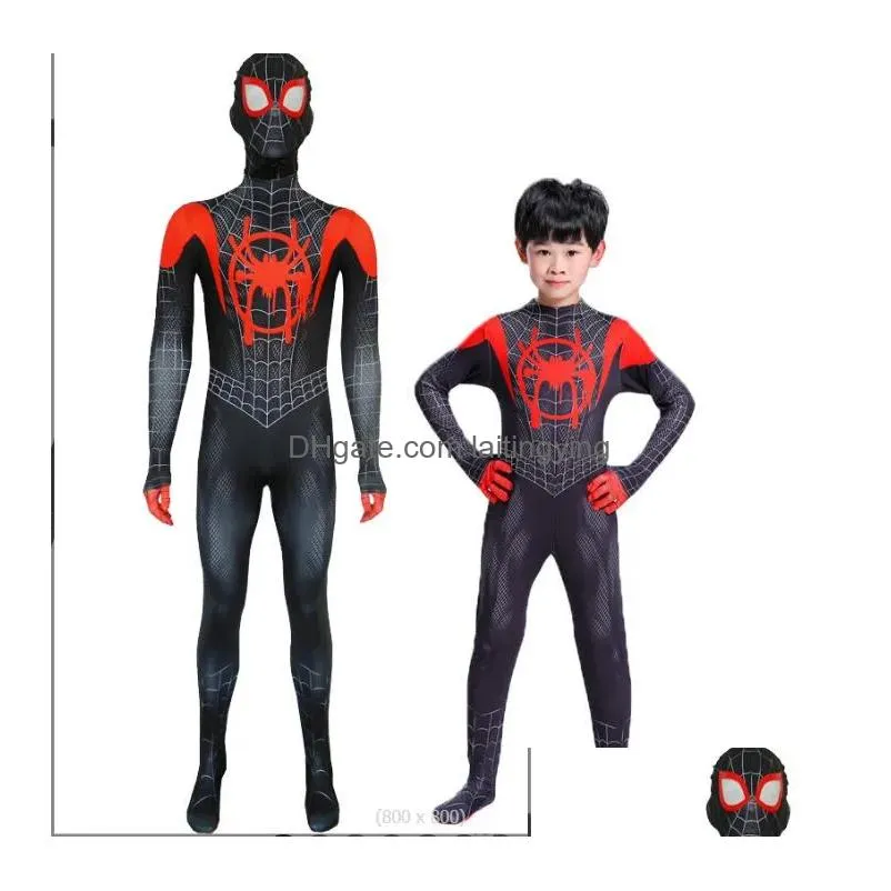 kids grownups cosplay one-piece halloween costume cos play adult children one-piece suit