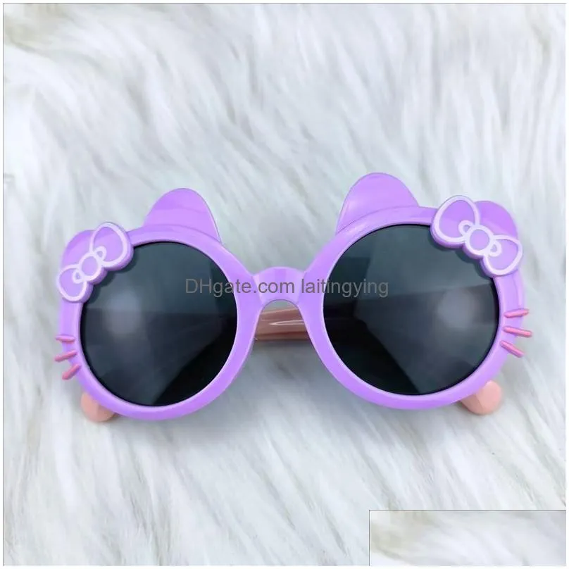 cartoon kids sunglasses toddler sun shade goggles boys girls uv cool kawaii summer essentials dhs