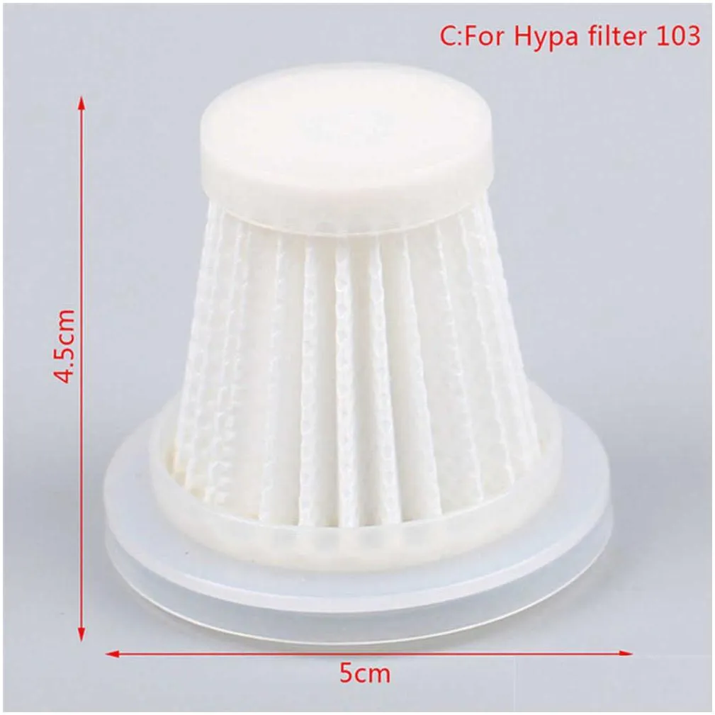 Other Housekeeping & Organization 1/3Pcs Filter For Car Cordless Vacuum Cleaner Portable Microfilter Accessories Wet And Dry Cleaning Dhgpa