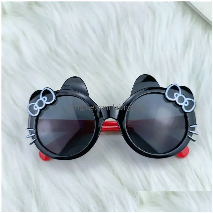 cartoon kids sunglasses toddler sun shade goggles boys girls uv cool kawaii summer essentials dhs