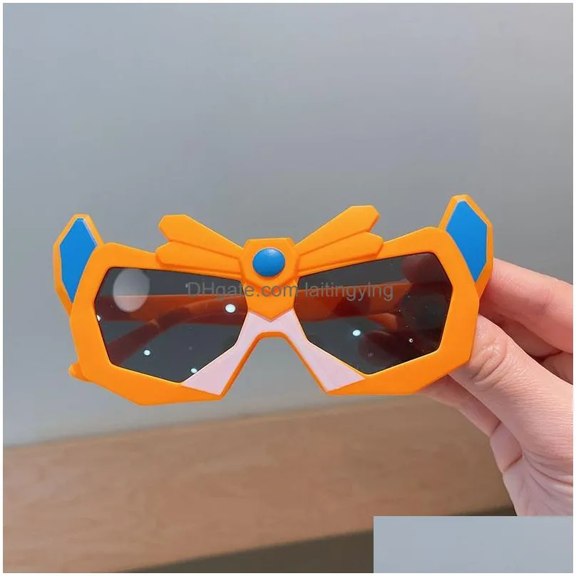 cartoon children sunglasses boys girls sun glasses cool uv personalised sunglasses party supplies summer essentials a1 dhs