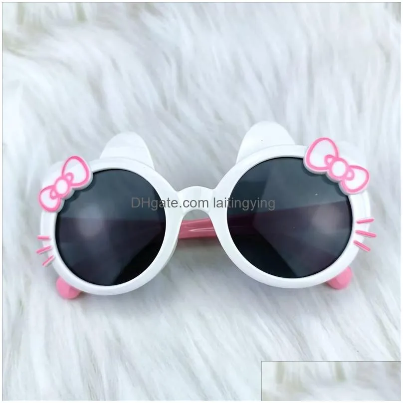 cartoon kids sunglasses toddler sun shade goggles boys girls uv cool kawaii summer essentials dhs