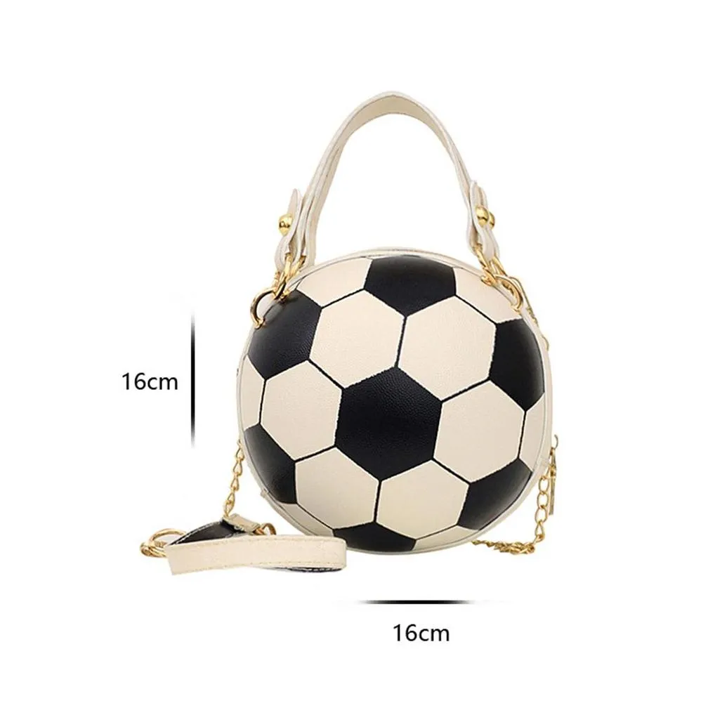 Handbags Handbags Personality Female Leather Pink Basketball Bag 2021 Ball Purses For Teenagers Women Shoder Package Crossbody Chain H Dhv0C