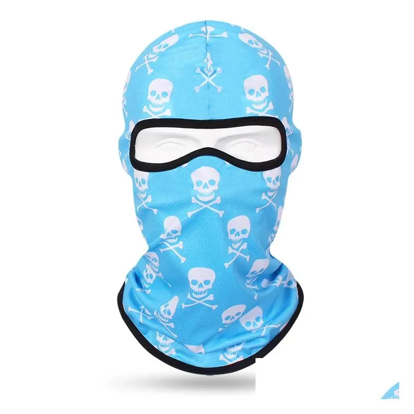 Cycling Caps & Masks Cycling Fl Face Mask Snowboard Skl Clava Neck Warmer Motorcycle Men Bandana Running Scarf Ski Er Headwear Drop De Dh30N