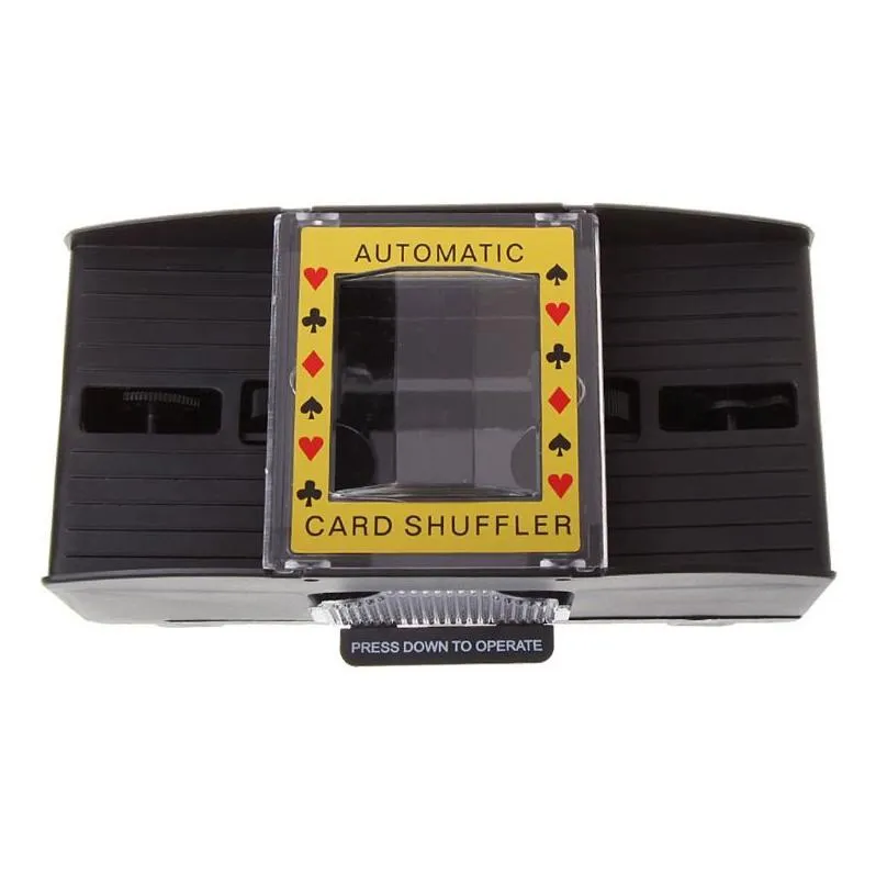 Gambing Matic Poker Card Shuffler Board Games Battery Operated Playing Cards Shuffle R66E Drop Delivery Sports Outdoors Leisure Sports Dhjun