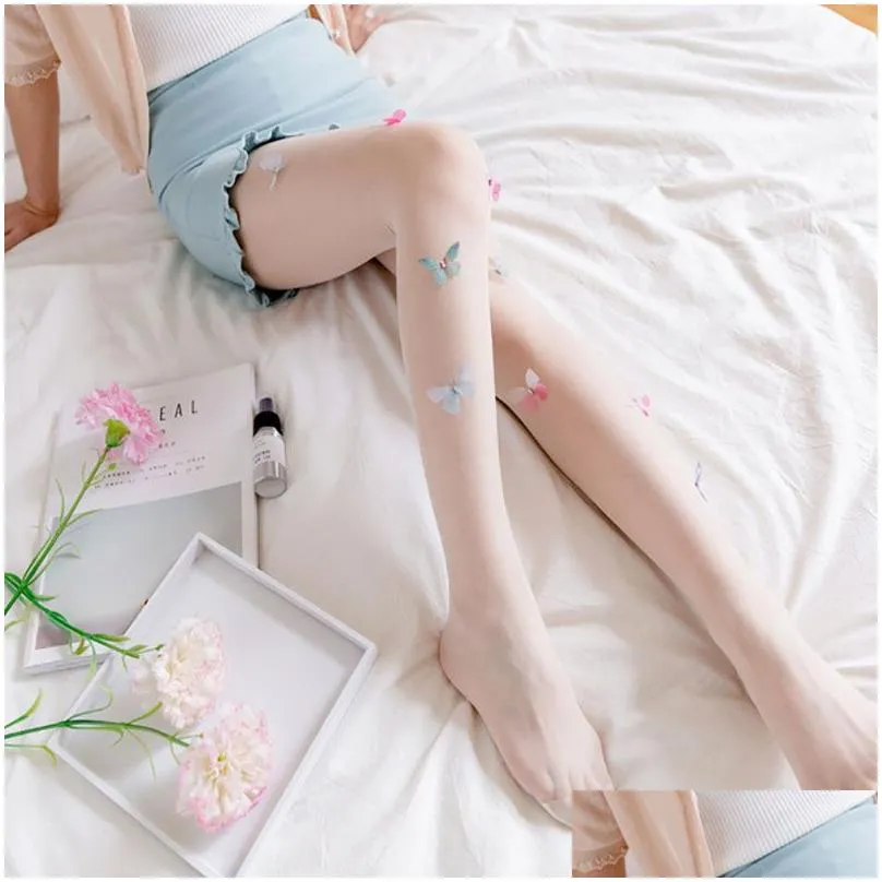 Kids Socks Children Women Sparkle Hollow Out Letter Socks Y Colorf Rhinestone Drilling Female Silk Stockings Childrens Breathable Fish Dh1Of