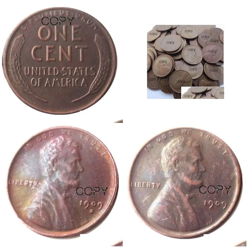 US 1909/1909S/1909SVDB/1909VDB Lincoln One Cent Copy Promotion Pendant Accessories Coins