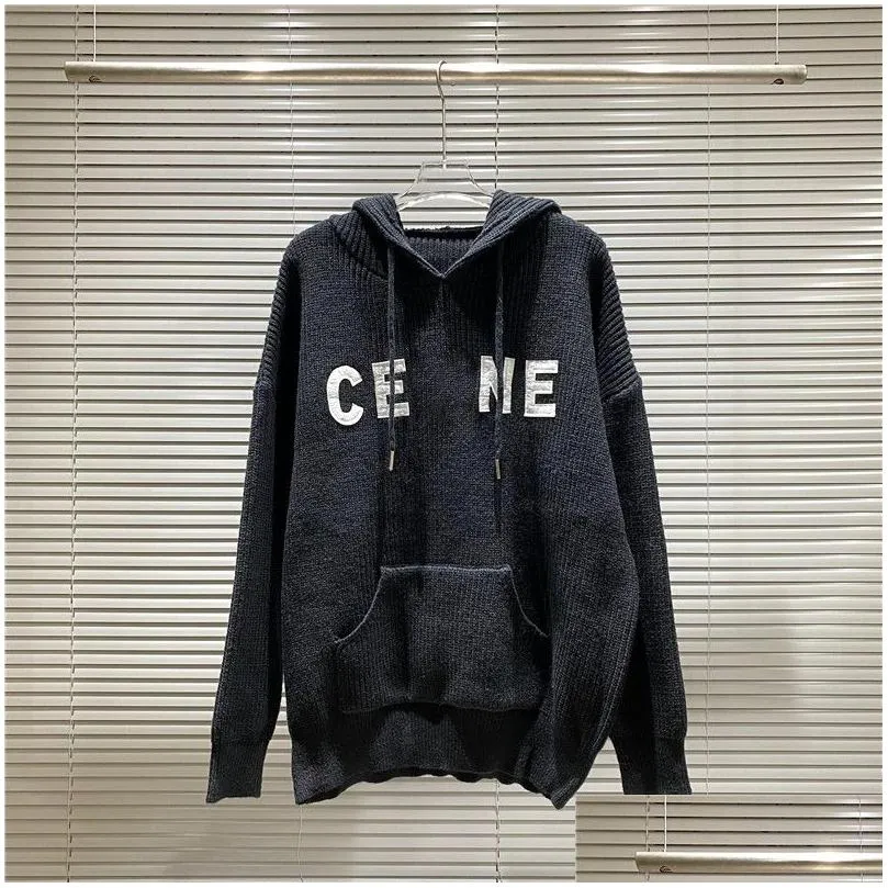Fashion Mens Womens Designer Sweater Vintage Classic Luxury Sweatshirt Mens Letter Embroidery Round Neck Comfort High Quality Pullover