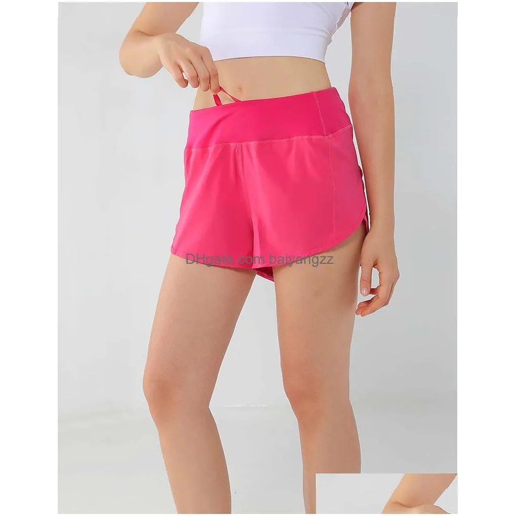  fashion top look womens high waisted running shorts quick dry athletic workout shorts with mesh liner zipper pockets