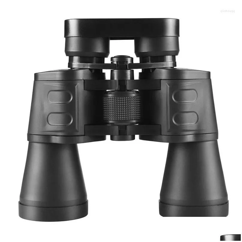 Telescope & Binoculars Telescope Est Powerf Binocars 20X50 Professional Hd Wide-Angle Long Range Binocar For Cam Hunting Concert Drop Dhygj