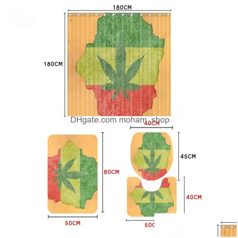 shower curtains rasta flag painted on wooden bathroom set the  of judah wall art waterproof curtain toilet cover mat non slip rug