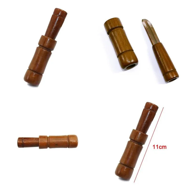 Other Sporting Goods Other Sporting Goods Wood Duck Hunting Call Whistle Mallard Buck Dog Whistles Tool 55 B2Cshop Drop Delivery Sport Dh26W