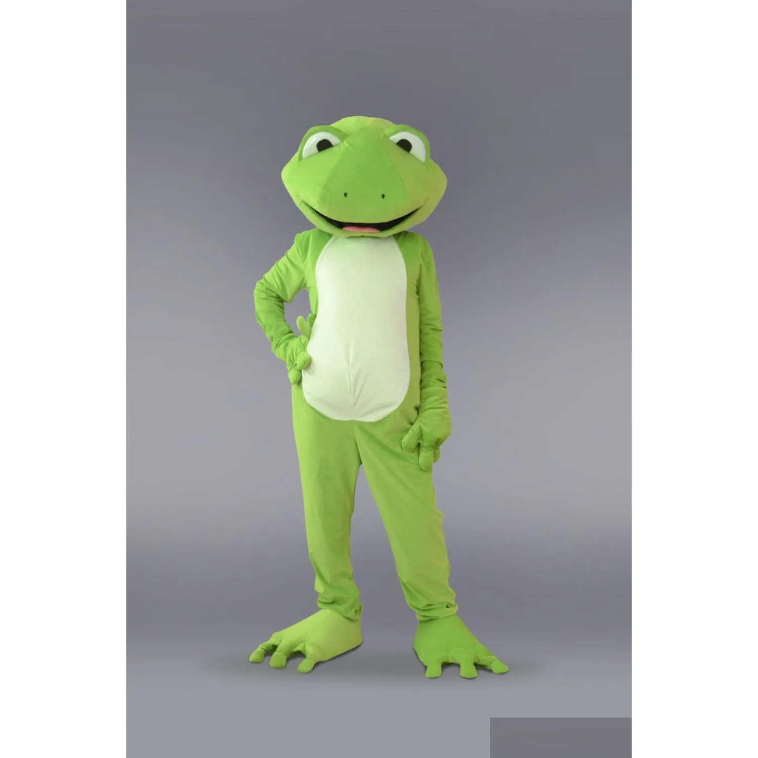 Mascot High Quality Frog Costume Adt Wear Drop Delivery Apparel Costumes Dhdax