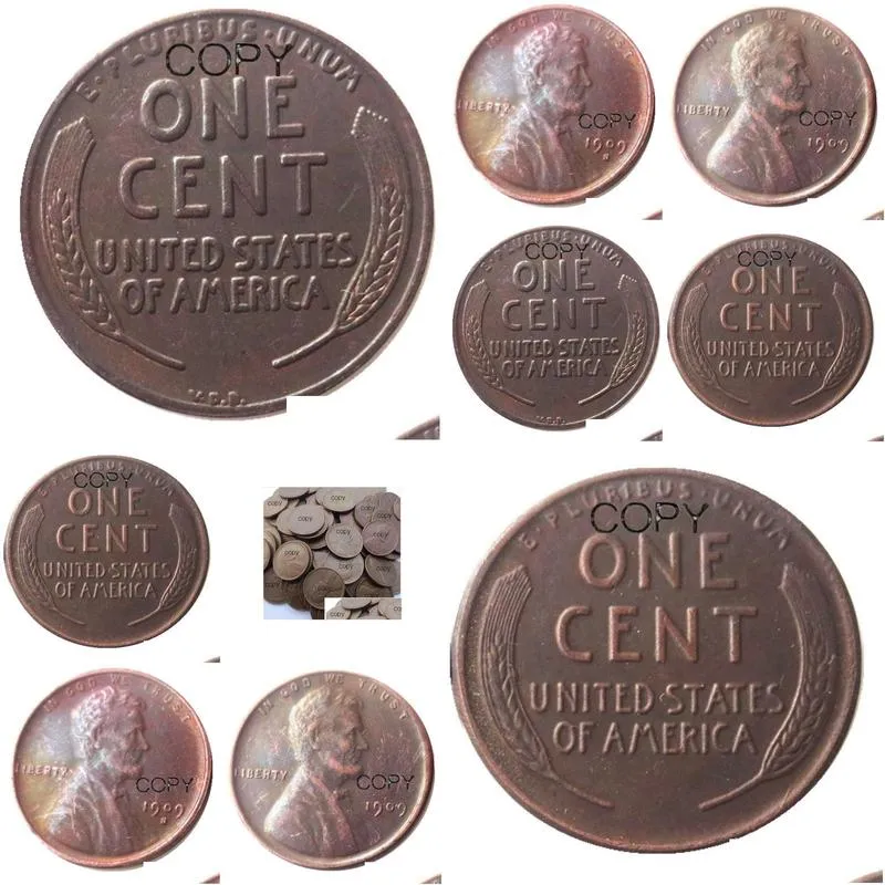 US 1909/1909S/1909SVDB/1909VDB Lincoln One Cent Copy Promotion Pendant Accessories Coins