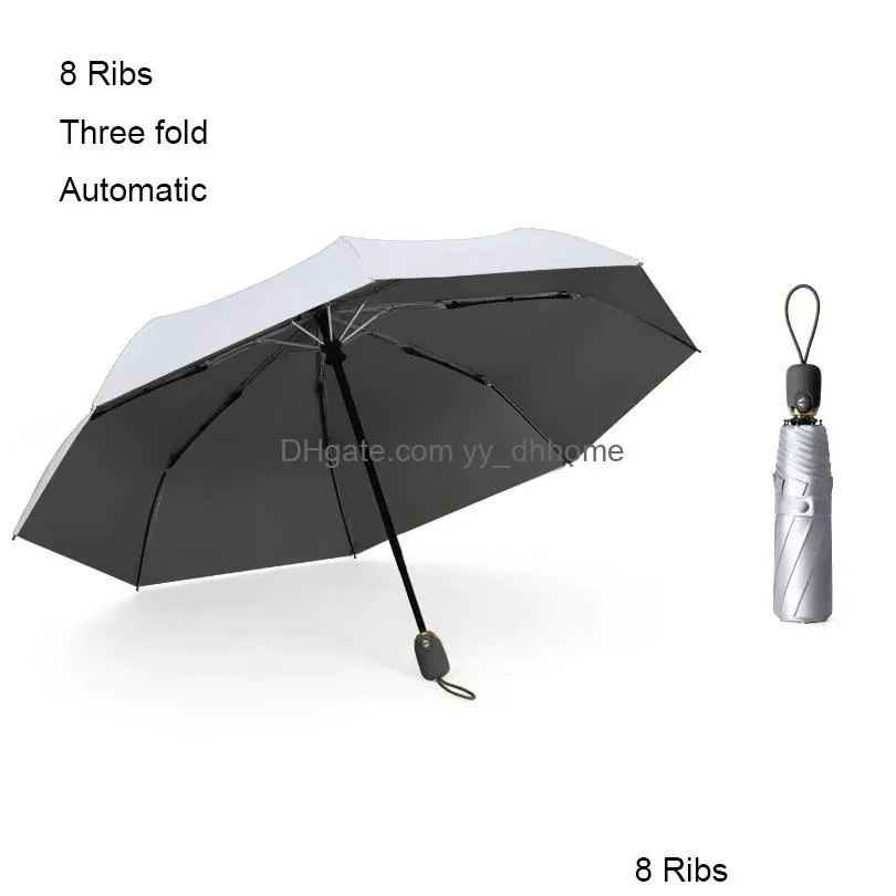 umbrellas 8 ribs pocket mini anti uv paraguas sun rain windproof light folding portable for women men children 220929