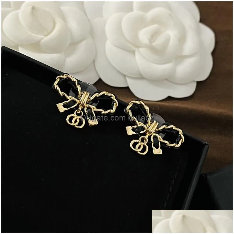 luxury designer earrings for women mens premium simple and elegant high-end jewelry men fashion stud for party wedding brand ear ring