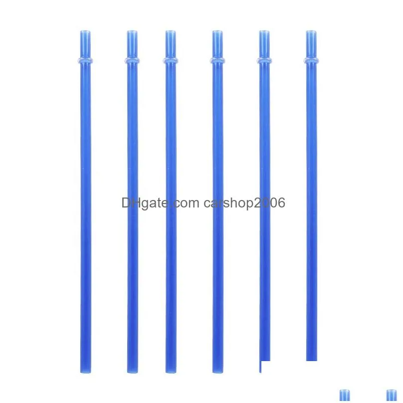 240x7mm straws plastic straws for juice long hard straws food grade as material safe healthy durable home party garden use