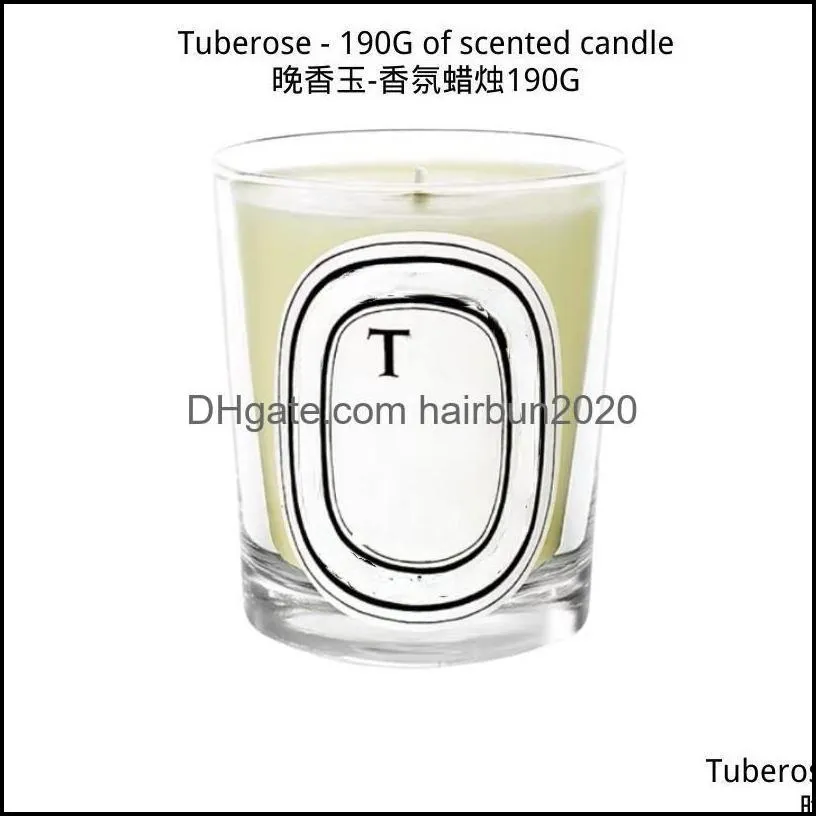 Candles Candles 190G Scented Candle Including Box Dip Colllection Bougie Pare Home Decoration Collection Item Drop Delivery 2022 Garde Dhowo