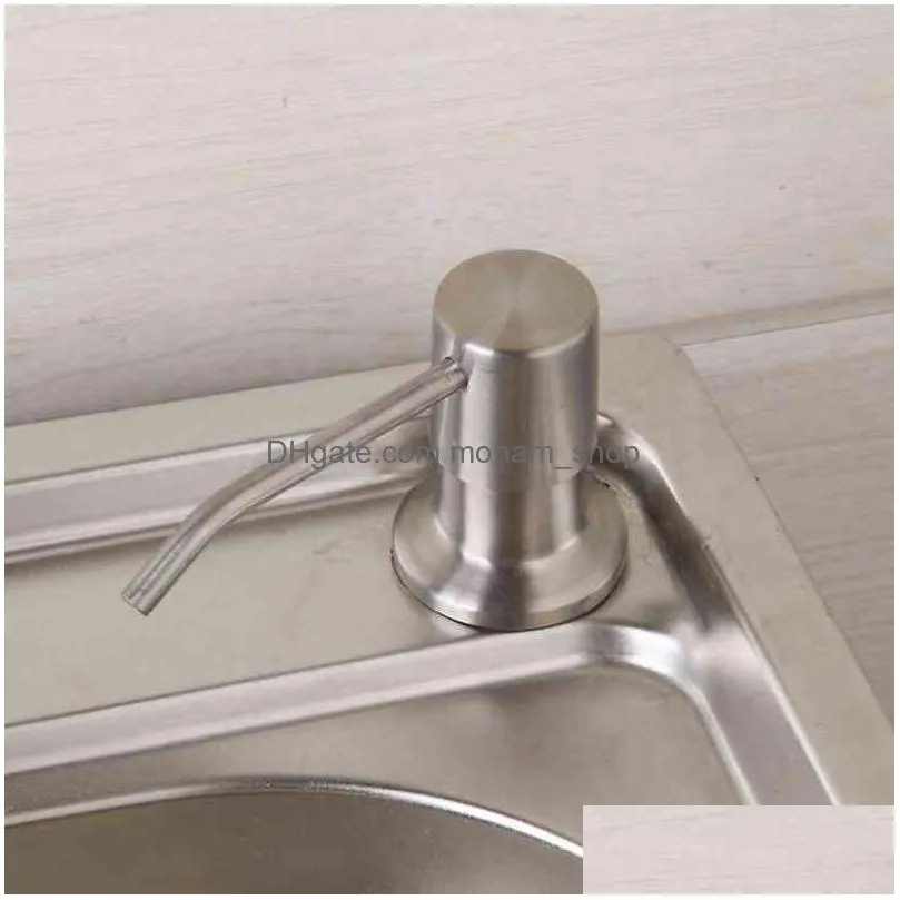 kemaidi kitchen sink vessel liquid soap dispenser bathroom shower deck mounted distribuidor 211206