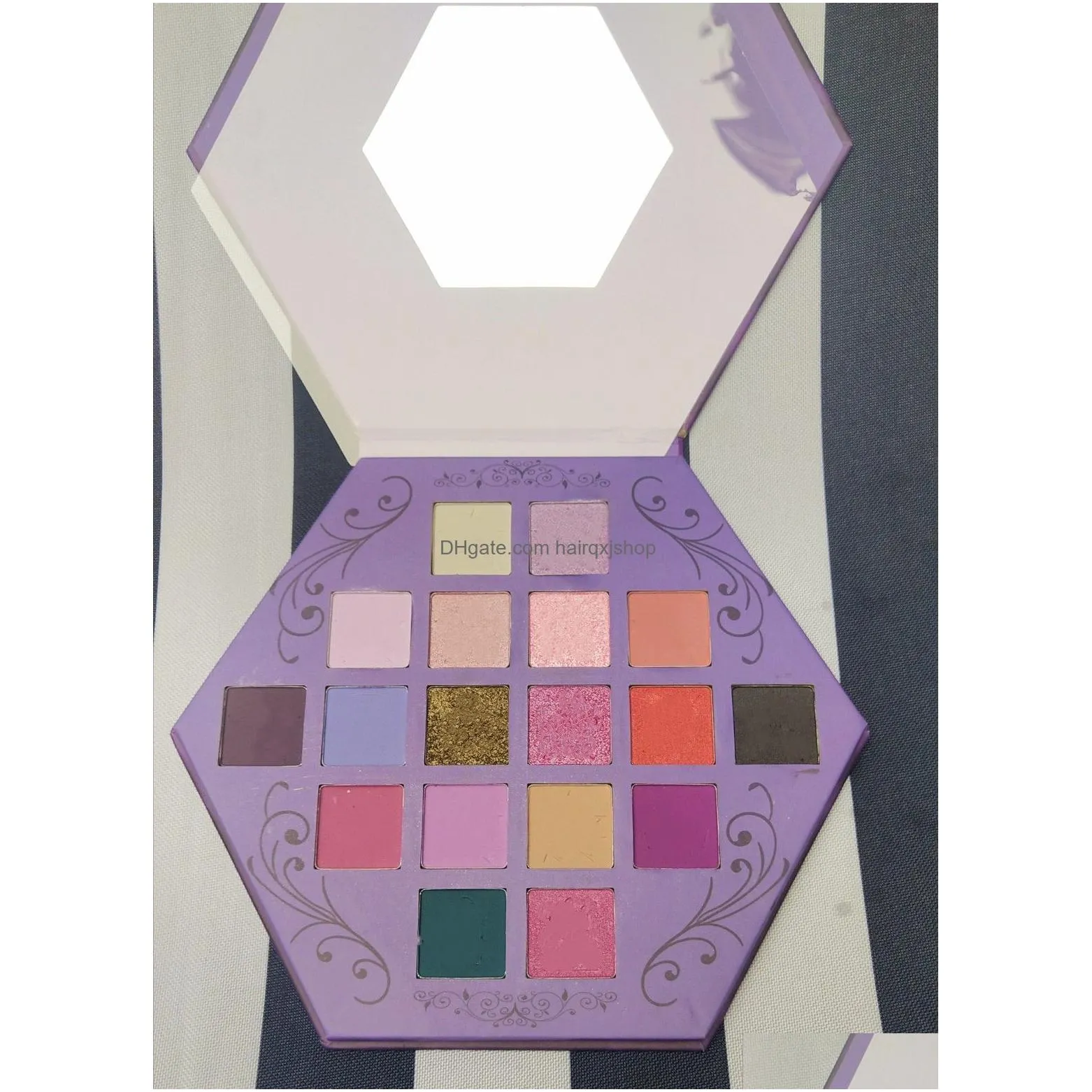 Other Health & Beauty Items Newest In Stock Star Makeup Eyeshadow Palette Blood Lust 18 Colors Purple Artistry Shimmer And Matte Fast Dhpzt