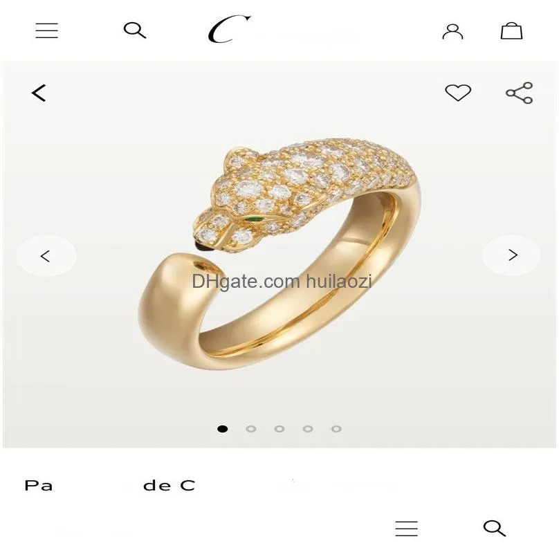 tigers head premium rings luxury designer jewelry for womens mens sterling silver crystal anniversary bridal wedding jewelry three