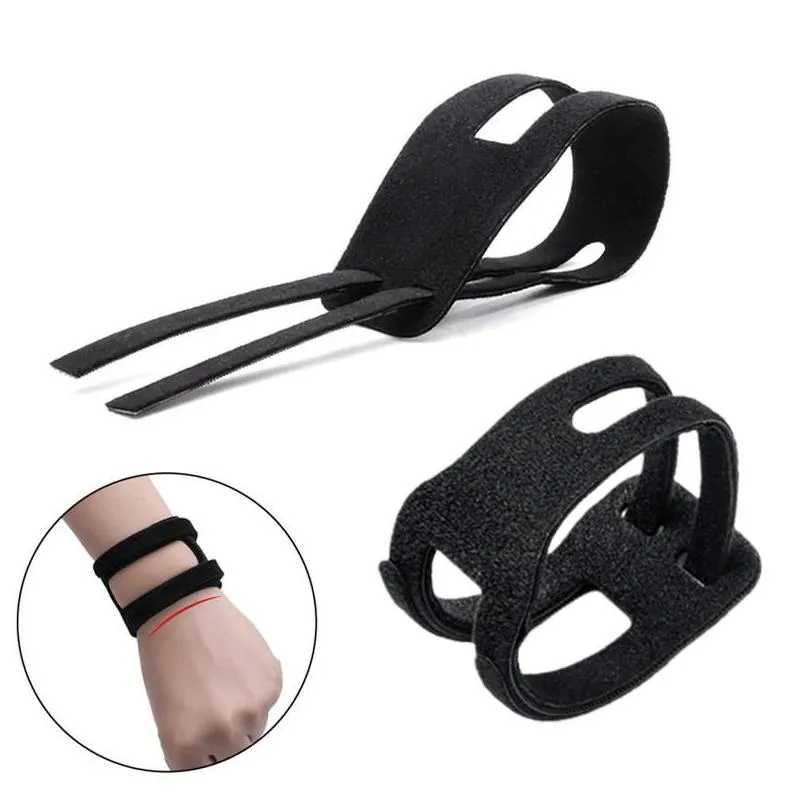 Wrist Support Wrist Support 1Pair Portable Adjustable Thin Sports Yoga Band Fitness Sprain Protection Soft Pain Tfcc Tear Brace Nar Fi Dhthg