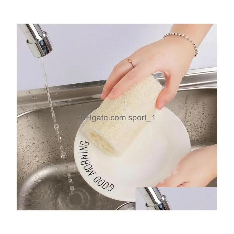 natural loofah luffa sponge with loofah for body remove the dead skin and kitchen tool cleaning supplies quality