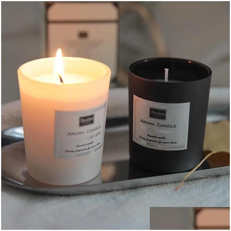 Candles Aromatherapy Home Indoor Lasting Fragrance Handmade Candle Gift Box Niche Nordic Small Ornaments Jewelry Bedroom Drop Delivery Dh5Ab