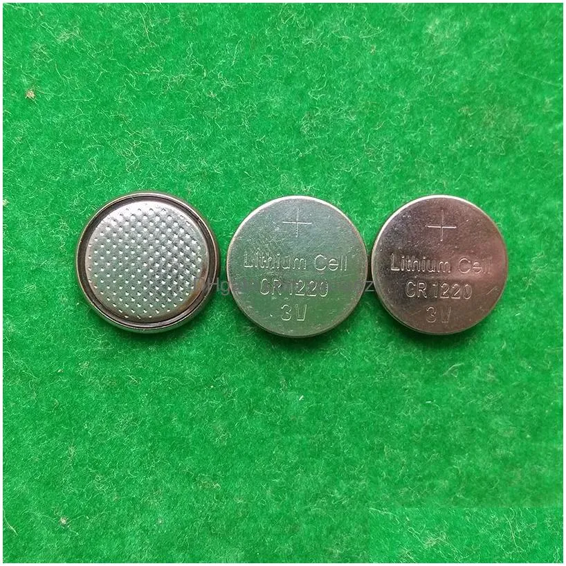 5000pcs /lot 3v cr1220 lithium button cell battery coin cells