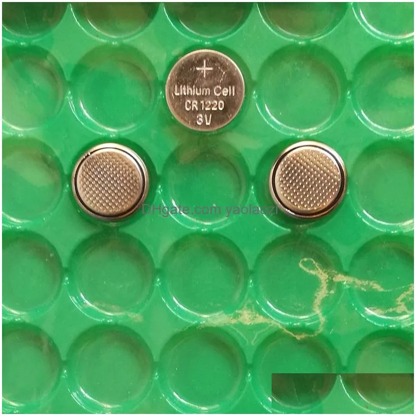 5000pcs /lot 3v cr1220 lithium button cell battery coin cells