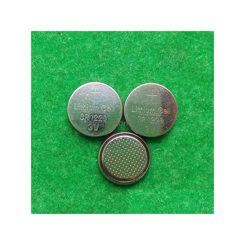 5000pcs /lot 3v cr1220 lithium button cell battery coin cells