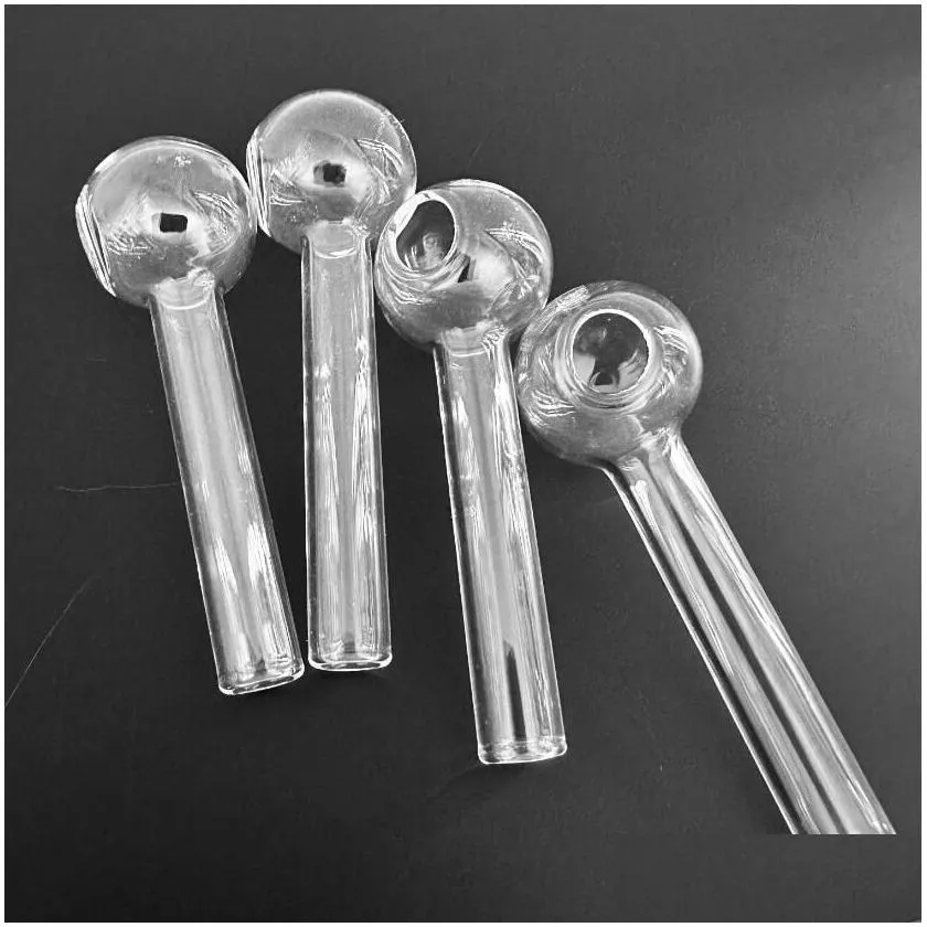 2.3 inches hookahs clear thick pyrex glass oil burner water pipes for oil rigs bongs big bowls smoking Hay bowl