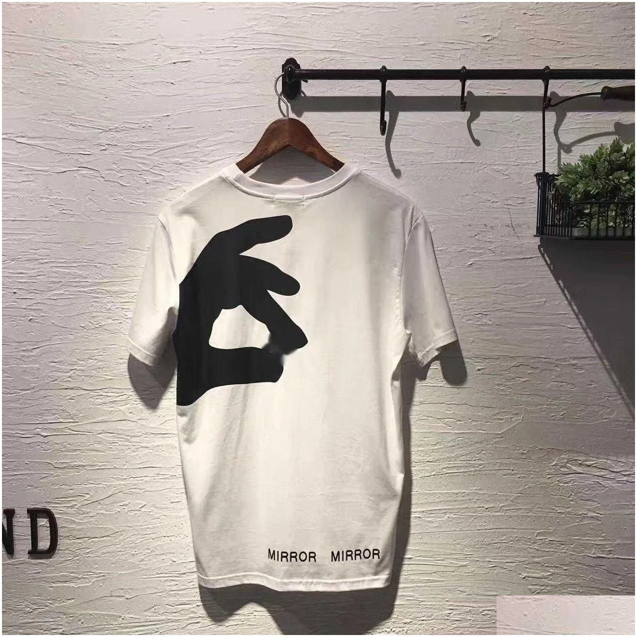 Men`S T-Shirts New Trendy Male Society Kwai  Lovers Loose Short Sleeve Cool Points Creative Printing Inst T-Shirt 53Ns 4E85 Dro Dhdjh